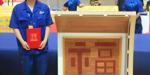 塵霸為圣象比武大賽總決賽助威